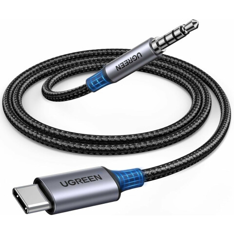 Кабель USB Type-C - 3.5 Jack, 1м, UGREEN CM734