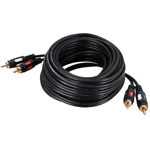 Кабель 2x RCA (M) - 2x RCA (M), 10м, Rexant 17-0148_0