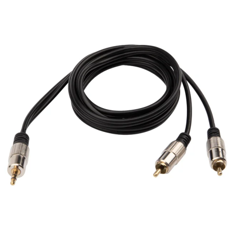 Кабель 3.5 Jack (M) - 2x RCA (M), 1.5м, Rexant 17-4222_0