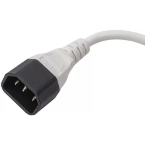 Кабель питания IEC-320-C13 - IEC-320-C14, 0.5м, Filum FL-PC-C13/C14-C1-0.5-WH (5 шт.)_0