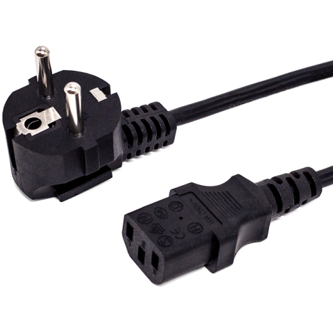 Кабель питания Schuko - IEC-320-C13, 1.2м, Filum FL-PC10-EU-C13-1.2M (5 шт.)