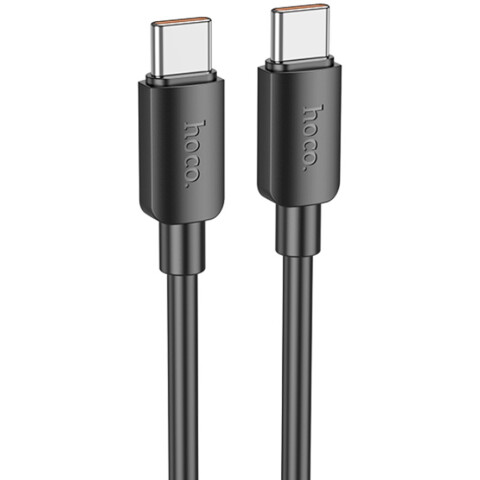 Кабель USB Type-C - USB Type-C, 1м, HOCO X96 Hyper Black