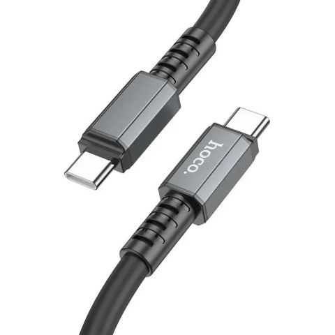 Кабель USB Type-C - USB Type-C, 1м, HOCO X85 Black (HC-77522)
