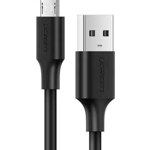Кабель USB A (M) - microUSB B (M), 3м, UGREEN US289 Black