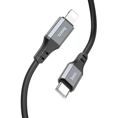 Кабель USB Type-C - Lightning, 3м, HOCO X92 Honest Black