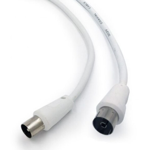 Gembird Coax (M) - (F), 3m (CCV-515-W-3M)