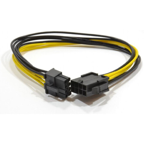 Кабель удлинительный 6+2-pin PCI-E - 6+2-pin PCI-E, Gembird CC-PSU-84