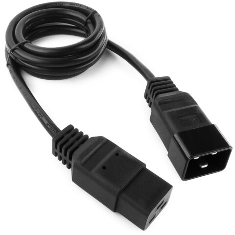 Кабель питания IEC-320-C19 - IEC-320-C20, 1.5м, Gembird PC-189-C19
