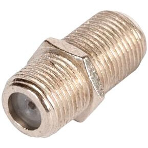 Переходник антенный/коаксиальный (F) - (F), NETLAN EC-CC-1F-1F-MT-100