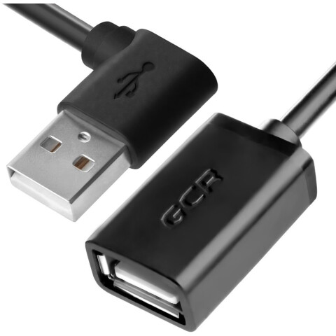 Кабель удлинительный USB 2.0 A (M) - A (F), 1м, Greenconnect GCR-AUEC6M-1.0m