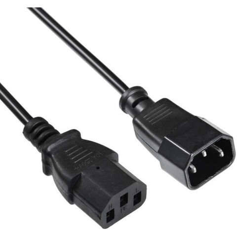 Кабель питания IEC-320-C13 - IEC-320-C14, 1.8м, Buro AN23-1008_0