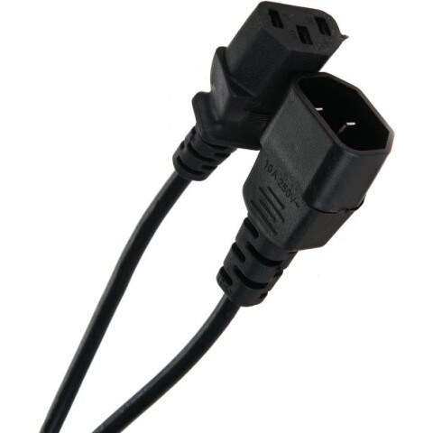 Кабель питания IEC-320-C13 - IEC-320-C14, 1.8м, AOpen ACE001-1.8M