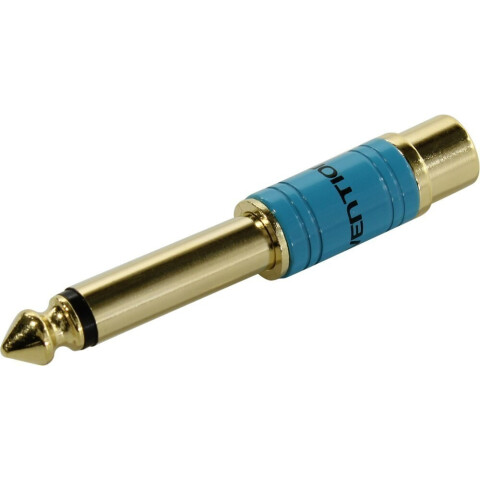 Переходник 1xRCA (F) - 6.3 Jack (M), Vention VDD-C03