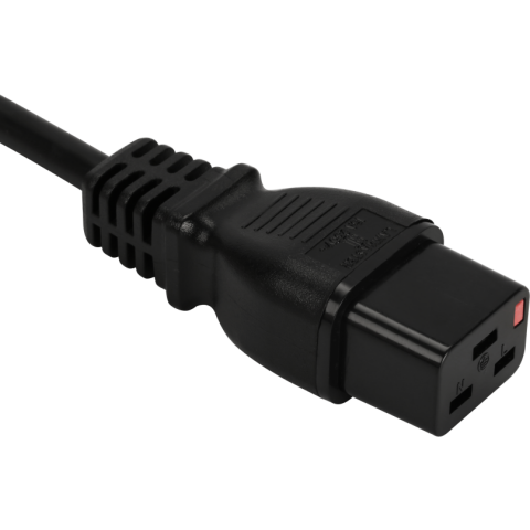 Кабель питания IEC-320-C19 - IEC-320-C20, 3м, Lanmaster LAN-PP19L/20-3.0-BK_0