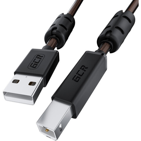 Кабель USB 2.0 A (M) - B (M), 1.5м, Greenconnect GCR-52414