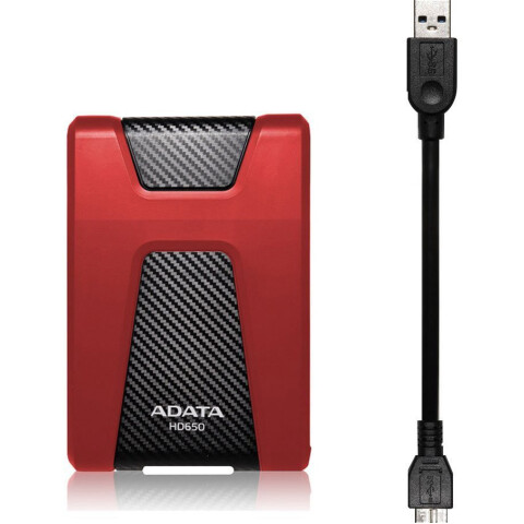 Внешний жёсткий диск 2Tb ADATA HD650 Red (AHD650-2TU31-CRD)_0