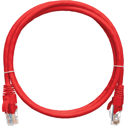 Патч-корд NIKOMAX NMC-PC4UD55B-001-RD, 0.15м