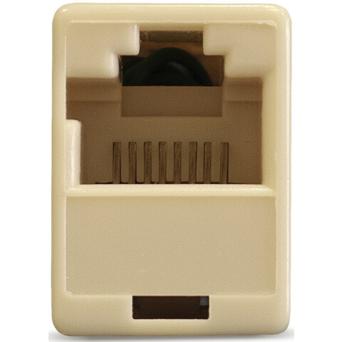 Проходной адаптер ExeGate CP45-C5 RJ45-RJ45, 100 шт._0