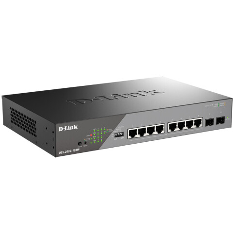 Коммутатор (switch) D-Link DSS-200G-10MP_0
