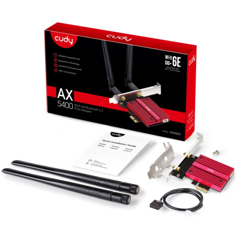 Wi-Fi адаптер Cudy WE3000S_0