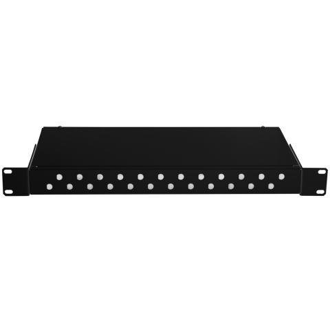 Оптический кросс NIKOMAX NMF-RP24FC-WS-ES-1U-BK