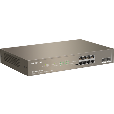 Коммутатор (свитч) IP-COM G1110P-8-150W_0