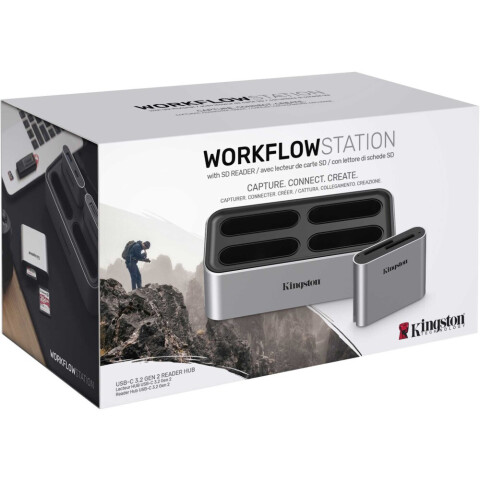 Док-станция Kingston Workflow Station + SD Reader_1