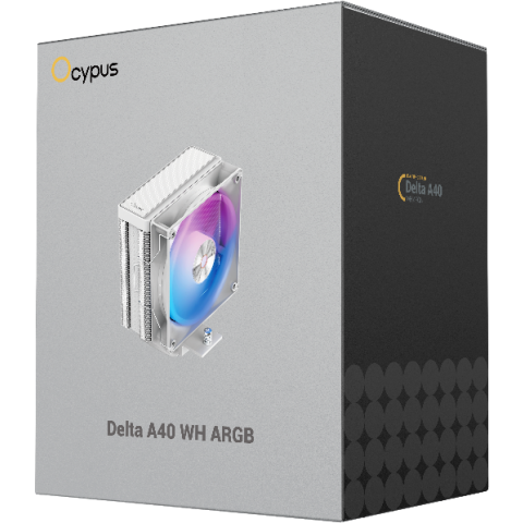 Кулер Ocypus Delta A40 ARGB White_7