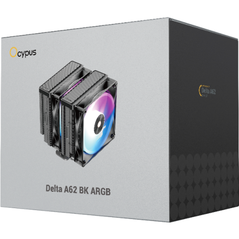 Кулер Ocypus Delta A62 ARGB Black_7