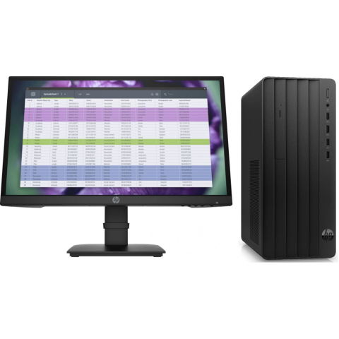 Настольный компьютер HP Pro Tower 290 G9 Bundle + 22" монитор P22 (6D474EA)