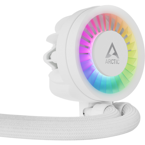 Система жидкостного охлаждения Arctic Cooling Liquid Freezer III 360 ARGB White_2