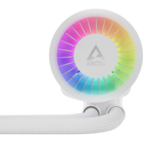 Система жидкостного охлаждения Arctic Cooling Liquid Freezer III 360 ARGB White_3