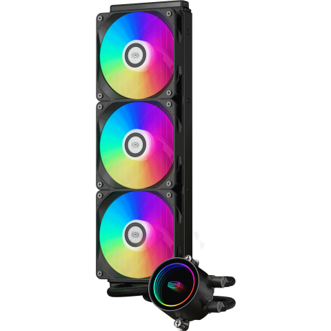 Система жидкостного охлаждения PCcooler DA360 ARGB Black