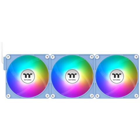 Вентилятор для корпуса Thermaltake CT140 EX ARGB Sync PC Cooling Fan Hydrangea Blue (3-Fan Pack)