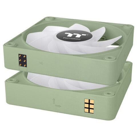 Вентилятор для корпуса Thermaltake CT140 EX ARGB Sync PC Cooling Fan Matcha Green (3-Fan Pack)_1