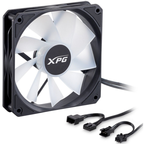 Вентилятор для корпуса ADATA XPG VENTO R 120 ARGB PWM Black