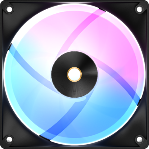 Вентилятор для корпуса Ocypus Delta F12 ARGB Black