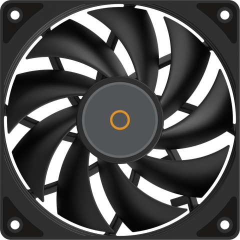 Вентилятор для корпуса Ocypus Gamma F12 Black