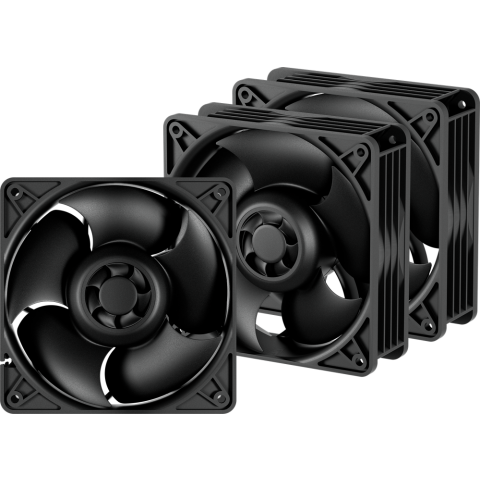 Вентилятор для корпуса Arctic Cooling S12038-4K (3 шт.)