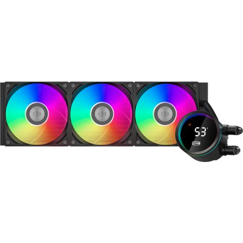 Система жидкостного охлаждения PCcooler DA360 Pro ARGB Digital Black