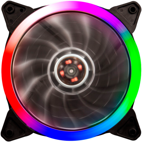 Вентилятор для корпуса 1STPLAYER R1 Black FRGB OEM