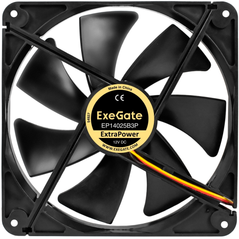 Вентилятор для корпуса ExeGate EP14025B3P