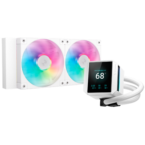 Система жидкостного охлаждения DeepCool MYSTIQUE 240 ARGB White