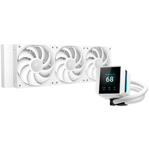 Система жидкостного охлаждения DeepCool MYSTIQUE 360 White