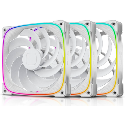 Вентилятор для корпуса Geometric Future Squama 2503RW-14 Reverse White (3 шт.)