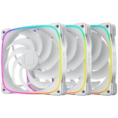 Вентилятор для корпуса Geometric Future Squama 2503W-14 White (3 шт.)