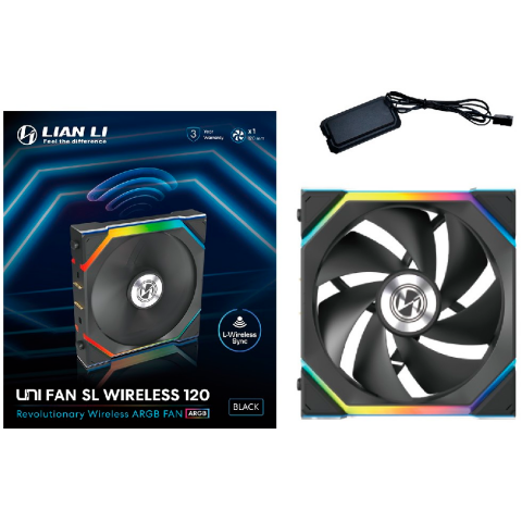 Вентилятор для корпуса Lian Li UNI Fan SL Wireless 120 Black_6