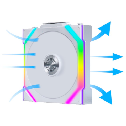 Вентилятор для корпуса Lian Li UNI Fan SL Wireless 120 White_4