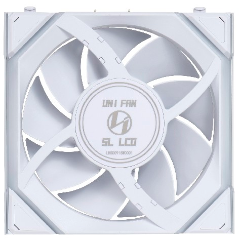 Вентилятор для корпуса Lian Li UNI Fan SL Wireless LCD 120 White_1