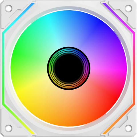 Вентилятор для корпуса Bloody BD-CF120ARGB5 White